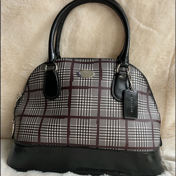 Coach Handbags - Coach Peyton Glen Plaid Domed Cross body bag